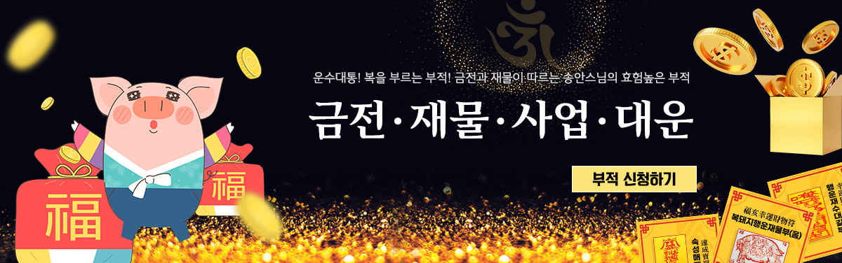 재물 사업 금전 대운부적